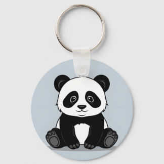 Custom Panda keychain design