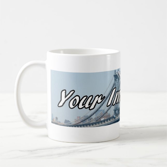 Custom Panorama Photo Mug (Left)
