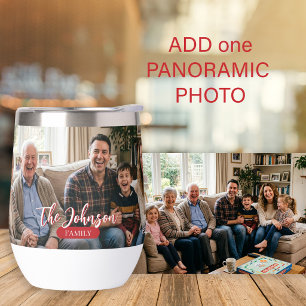 Custom panoramic photo family name personalized