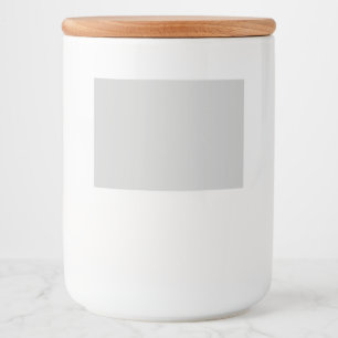 Custom Pantry Food Labels   Minimal Kitchen Style