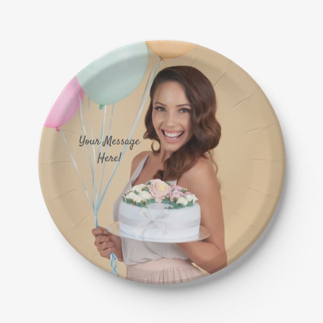 Custom Paper Plates (Front)