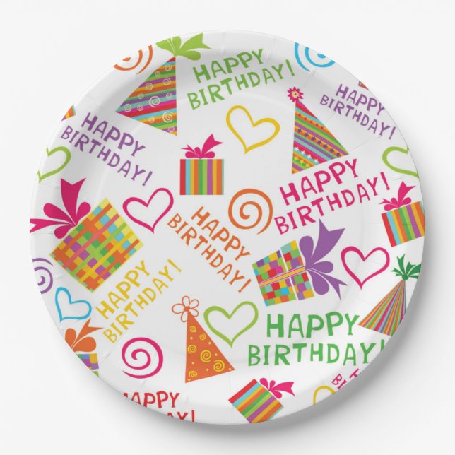 Custom Paper Plates 9" (Front)