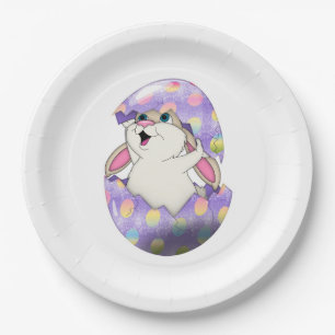 Custom Paper Plates/Happy Easter Plate