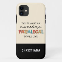 Custom Paralegal Awesome Legal Assistant Funny