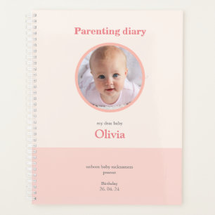 custom parenting diary notebook planner