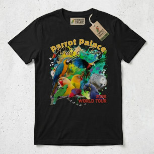 Custom Parrot Palace Wild & Free World Tour T-Shirt