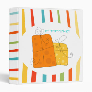 Custom Party Planner Binder