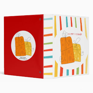 Custom Party Planner Binder