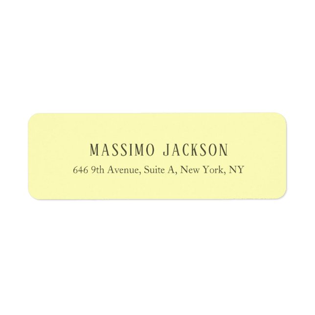 Custom pastel colour personalized minimalist name (Front)