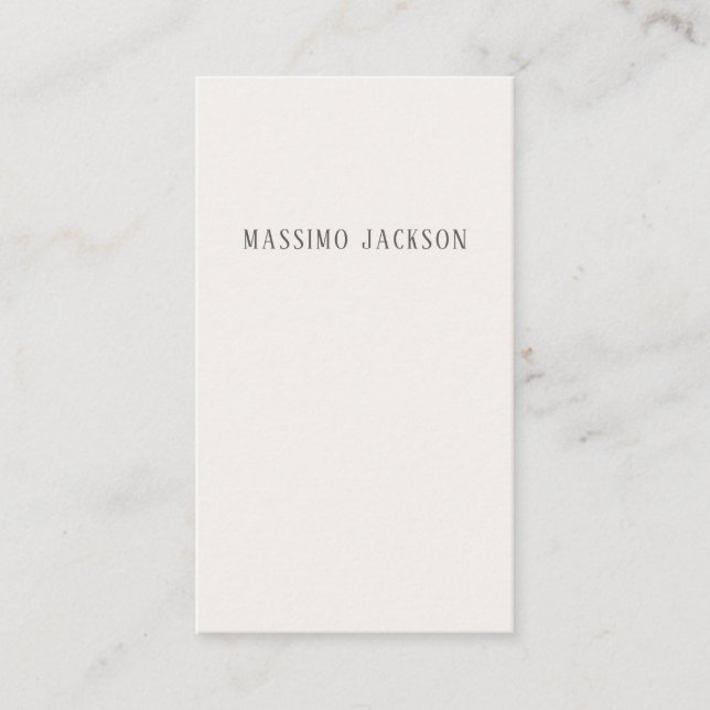 Custom pastel colour personalized minimalist name enclosure card (Front)