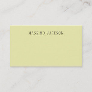 Custom pastel colour personalized minimalist name enclosure card