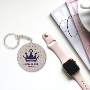 Custom pastel dots Keychain