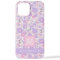 Custom Pastel Purple White Floral Pink Flowers