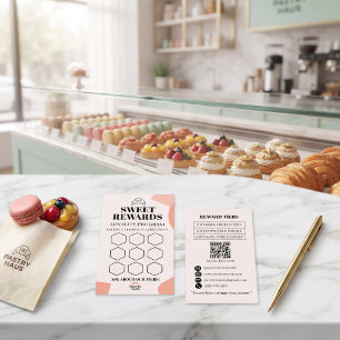 Custom Pastry Sweet Rewards Loyalty Card