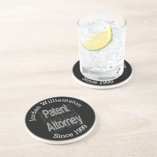 Custom Patent Attorney Extraordinaire Coaster