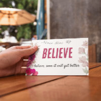 Custom Patient Encouragement Cancer Cards