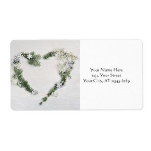 Custom Peace, Joy, and Love Heart