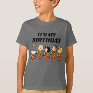 Custom Peanuts Space Birthday T-Shirt