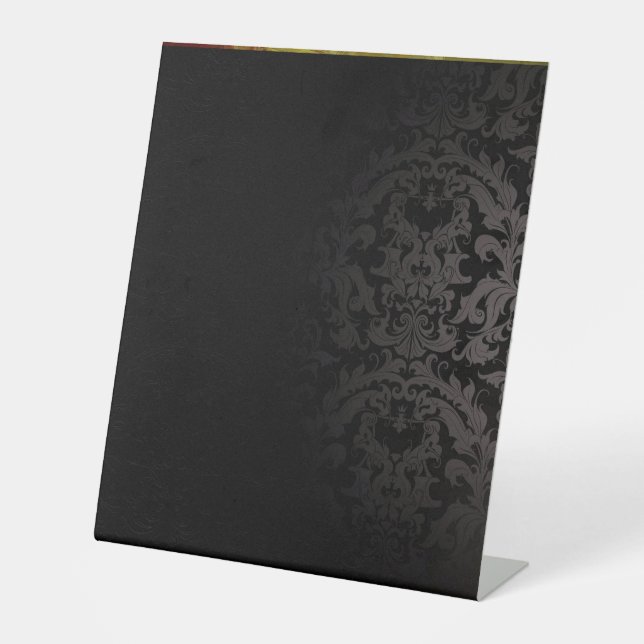 Custom Pedestal Signs (Front)