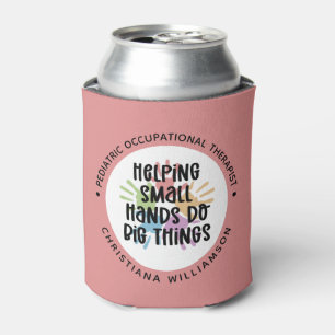 Custom Pediatric OT Occupational Therapist Gifts Can Cooler