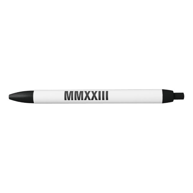 Custom pen with 2023 in Roman numerals (Front)
