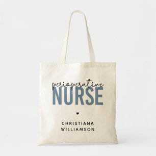 Custom Perioperative Nurse RN OR Nurse Gifts Tote Bag