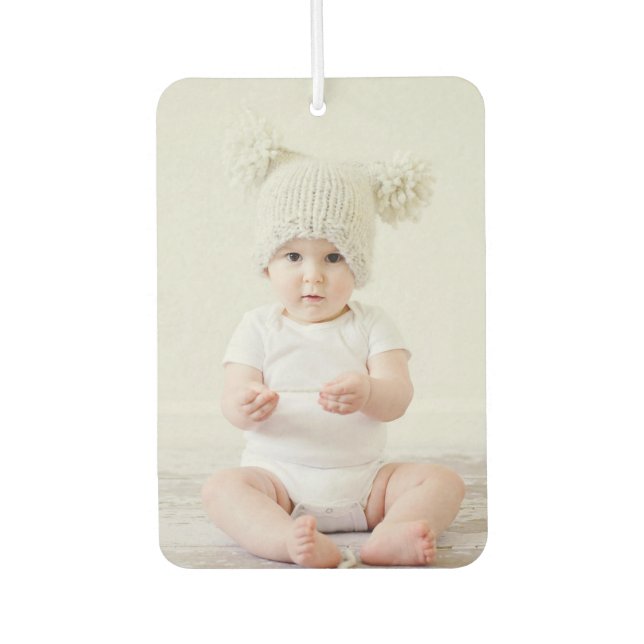 Custom personal photo air freshener (Front)