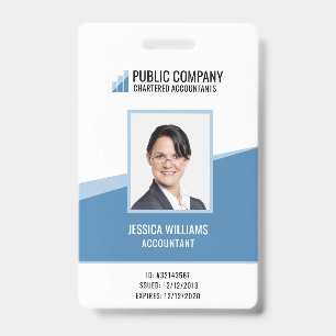 Custom Personal Photo Employee Staff ID Badge