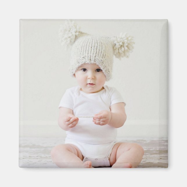 Custom personal photo magnet (Front)