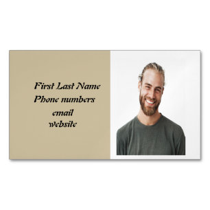 Custom Personal Photo Wolf Totem  Business Card