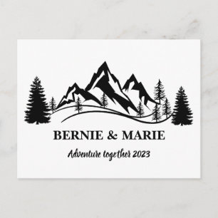 CUSTOM PERSONALIZE ADVENTURE TOGETHER POSTCARD