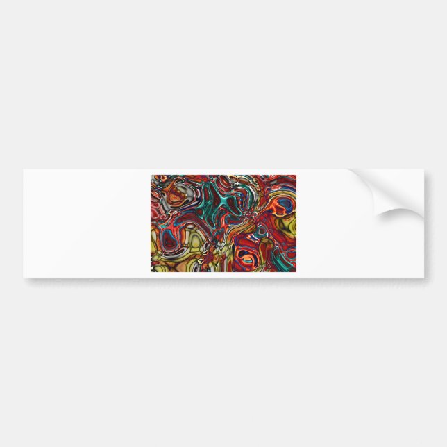 custom personalize Business Service Desk office Bumper Sticker (Front)