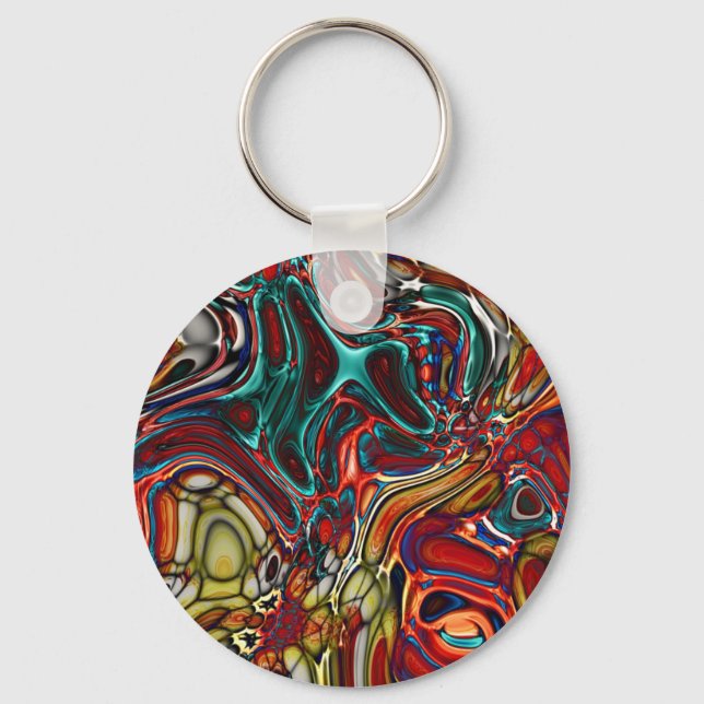 custom personalize Business Service Desk office Keychain (Front)