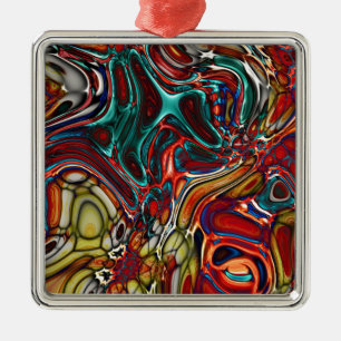 custom personalize Business Service Desk office Metal Ornament
