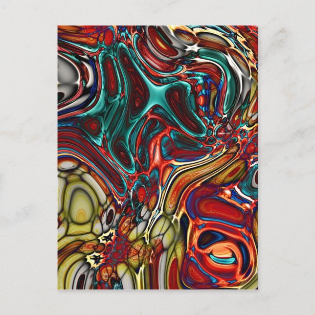 custom personalize Business Service Desk office Postcard (Front)