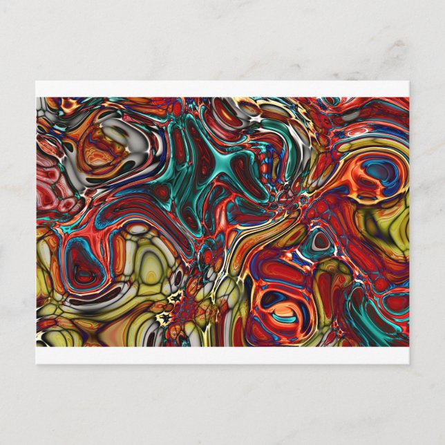 custom personalize Business Service Desk office Postcard (Front)