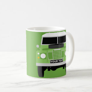 Custom Personalize Classic Land Rover Series 3 mug