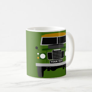 Custom Personalize Classic Land Rover Series 3 mug