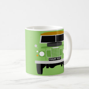 Custom Personalize Classic Land Rover Series 3 mug