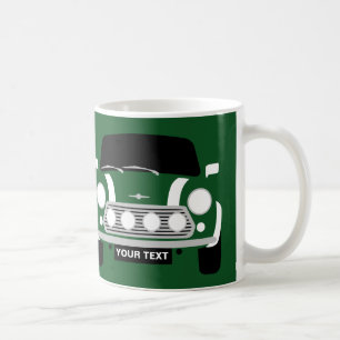 CUSTOM PERSONALIZE CLASSIC MINI CaR Coffee Mug