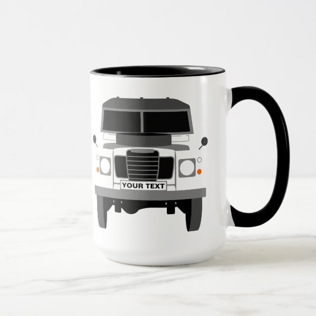 Custom Personalize Classic Mk3 Land Rover mug (Right)