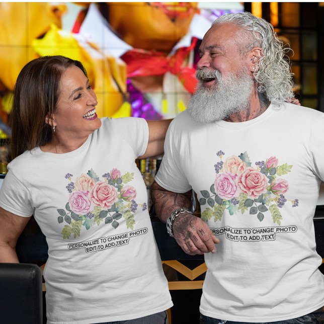 Custom Personalize Photo Artwork Text Quote Unisex T-Shirt (Custom Personalize Photo Artwork Text Quote Unisex T-Shirt)