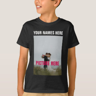 Custom Personalize Photo Image T-Shirt