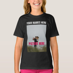Custom Personalize Photo Image T-Shirt