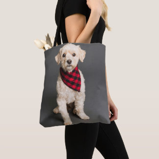 Custom personalize Photo pet dog cat Tote Bag