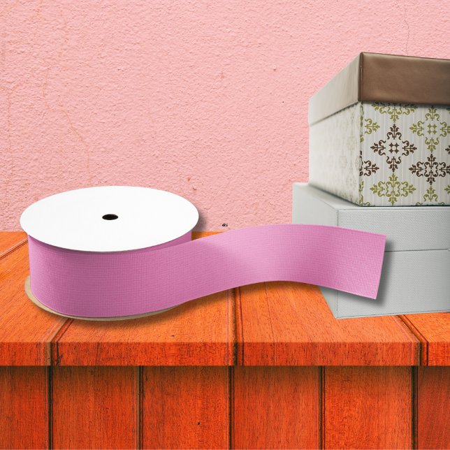 Custom Personalize Pink Artwork Photo Add Text 1.5 Grosgrain Ribbon (Custom Personalize Pink Artwork Photo Add Text 1.5 Grosgrain Ribbon)
