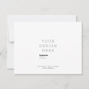 Custom Personalize Response Card