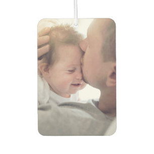 Custom Personalize Two Photo Air Freshener