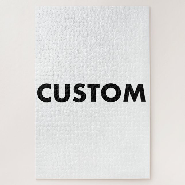 Custom Personalized 1014 Piece 30" x 20" Portrait Jigsaw Puzzle (Vertical)