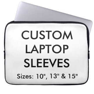 Custom Personalized 13" Laptop or Mac Sleeve Blank